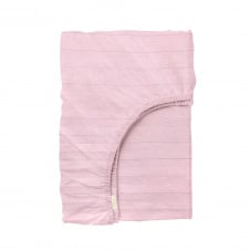 Простыня на резинке в детскую кроватку 60х120 см сатин FLORAL Cosas