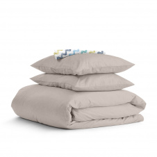 Євро постільна білизна Bronze CS2 COSAS Кварц 200х220 см