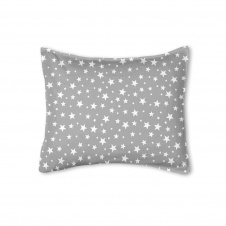 Наволочка COSAS STARFALL Ранфорс 70х70 см Сірий