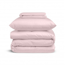 Дитяча постільна білизна сатин у ліжечко SAKURA Cosas рожевий 110х140 см