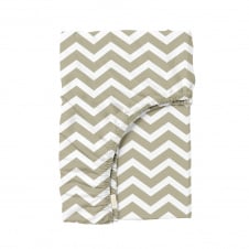 Простирадло на резинці 120х200 см BISCUIT ZIGAZAG COSAS Пісочний