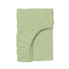 Детская простыня COSAS OLIVE Ранфорс 60х120х12 см Оливка