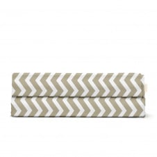 Простирадло полуторне 155х240 см BISCUIT ZIGAZAG COSAS Пісочний