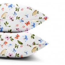 Набір наволочок COSAS HAPPY BIRDS 50х70 см Білий