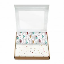 Набір пелюшок COSAS MOON CARS Бязь 80х100 см 2 шт Білий