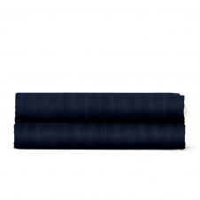 Простыня полуторная сатин 155х240 см NAVY Cosas синий