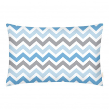 Дитяча наволочка COSAS G&B ZIGZAG Ранфорс 40х60 см Бірюзовий