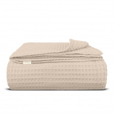 Плед-покривало вафельне COSAS 200х220 см Magnolia Greek Waffle Магнолія
