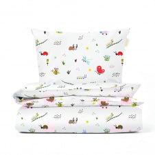 Дитяча постіль без простирадла BEES Cosas Червоний 110х140 см