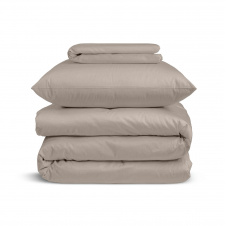 Дитяча постільна білизна сатин у ліжечко BRONZE Cosas пісочний 110х140 см