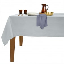 Скатертина на стіл водовідштовхувальна Cosas 160х300 SMOKY