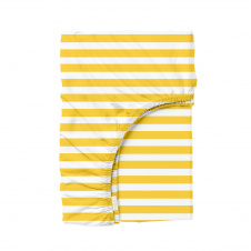 Простирадло на резинці в дитяче ліжечко 60х120 см HONEY LINE COSAS Жовтий