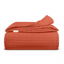 Покривало 75x95 Rust Waffle Weave COSAS помаранчевий