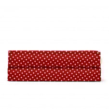 Простирадло полуторне 155х240 см RED DOTS COSAS Червоний