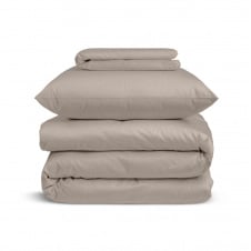 Подростковое постельное белье сатин BRONZE Cosas песочный 160х220 см