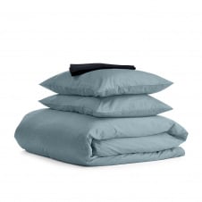 Евро постельное белье Dove CS2 COSAS черный 200х220 см