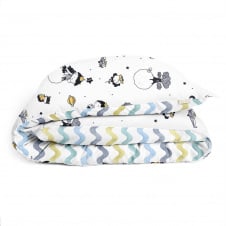 Подростковый пододеяльник COSAS LITTLE PRINCE CS1 Ранфорс 155х215 см Белый