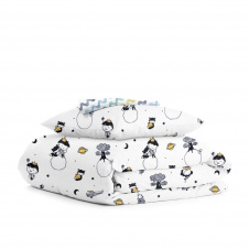 Подростковое постельное белье LITTLE PRINCE COSAS Белый 155х215 см