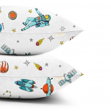 Набір наволочок COSAS SPACEMAN CS1 50х70 см Білий