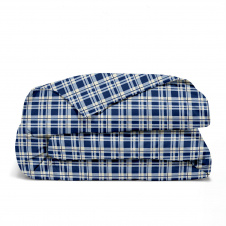 Подростковый пододеяльник 160х220 см CELL CS3 COSAS синий