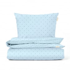 Підліткова постіль без простирадла MINI DOTS CS2 COSAS Блакитний 155х215 см