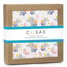 Непромокаючі пелюшки UNICORN MOON COSAS Білий 70х120 см