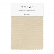 Штори на кухню та кімнату BISCUIT 2шт COSAS Кремовий 180х270 см