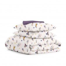 Полуторна постільна білизна Cosas Summer Garden CS1 160х220 см Різнокольоровий