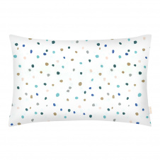Наволочка на подушку 40х40 см COLOR BLOTS COSAS белый