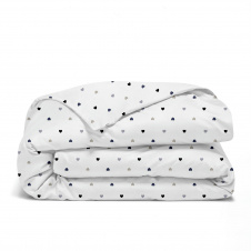 Пододеяльник евро 200х220 см LOVE COSAS белый