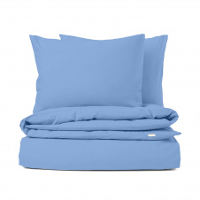 Полуторная постель без простыни Wave COSAS лазурный 160х220 см