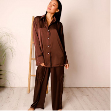 Домашний костюм COSAS VIVA S-M Коричневый