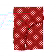 Простыня на резинке 140х200 см RED DOTS COSAS красный