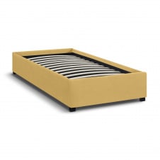 Ліжко односпальне COSAS Mango Curcuma 90х200 см Гірчичний
