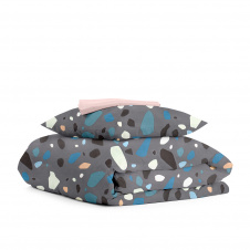 Підліткова постільна білизна GEMSTONES CS1 Cosas сірий 160х220 см