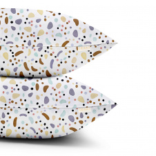 Набір наволочок COSAS COLORFUL STONES 40х60 см Різнокольоровий