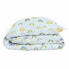 Пододеяльник детский 110х140 см RAINBOW CS2 COSAS голубой