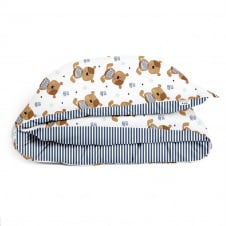 Дитяча підковдра COSAS BEAR Ранфорс 110х140 см Бежевий