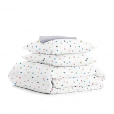 Полуторное постельное белье COSAS Color Blots Cs1 160х220 см Разноцветный