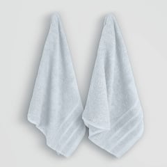 Рушники махрові Cosas Snow 2 шт Білий Сміла