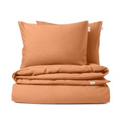 Півтораспальний комплект без простирадла COSAS AMBER Ранфорс 160х220 см Терракот Коростень