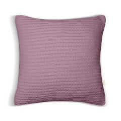 Наволочка COSAS Aurora Knitted Braid 50х50 см Лаванда Київ