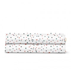 Простирадло полуторне 155х240 см COLOR DOTS Cosas Городок