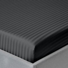 Підліткова постіль сатин з простирадлом на гумці LAVA CS1 Cosas Графіт 160х220 см Дніпро