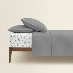 Євро постільна білизна Shadow CS7 COSAS Графіт 200х220 см Мукачево