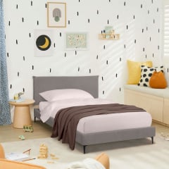 Ліжко односпальне COSAS Mandarin Urban 90х200 см Горіховий Новомиколаївка