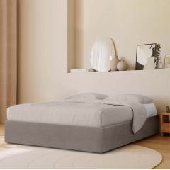 Кровать двуспальная COSAS Papaya Savana 180x200 см Кварц Львов