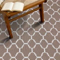 Ковер хлопковый Cosas ETHNIC 60х90 см Кофе Тячев