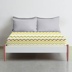 Детская простыня 110х160 см YELLOW ZIGZAG CS4 Cosas Александрия