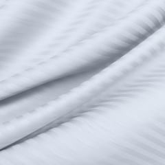 Євро простирадло 220х240 см сатин PORCELAIN Cosas Білий Фастів